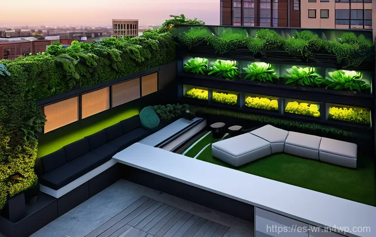 옥상 정원에 적합한 조경 설계 소프트웨어 - **Prompt 1: Rooftop Garden 3D Design in Progress**
"A detailed, high-angle shot of a person, ful...