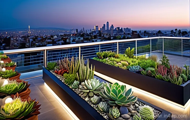옥상 정원 설계 시 필수 도구 - **Prompt:** A close-up, dynamic scene of an individual actively gardening on a sunlit urban rooftop....